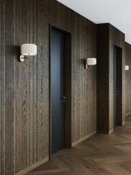Nordlux Takai Stainless Steel Wall Light  Brown,plug In Or Mains - thumbnail 7