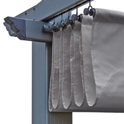 OSeasons Acorn Aluminium 4M Rectangular Pergola Gazebo In Grey - thumbnail 3