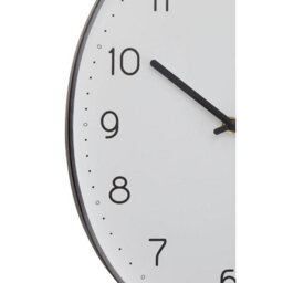 Orsina Oval Wall Clock With Silver Finish, Durable Construction Wall Clock For Kitchen, Elegant Clock For Outdoor - thumbnail 3