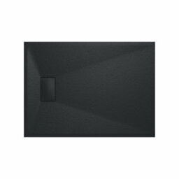 Sundaze 1100 X 800mm Smc Black Rectangle Slate Effect Bathroom Shower Tray - thumbnail 3