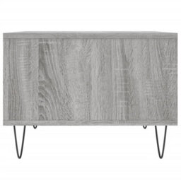 Berkfield Modern Coffee Table Grey Sonoma 60X50X36.5 Cm Engineered Wood - thumbnail 5