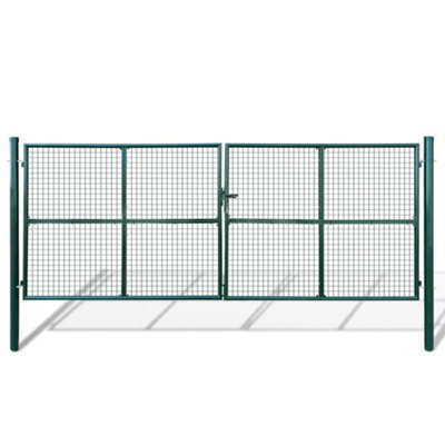 Berkfield Mesh Garden Gate 415 X 200 Cm / 400 X 150 Cm - image 1