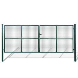 Berkfield Mesh Garden Gate 415 X 200 Cm / 400 X 150 Cm - thumbnail 1