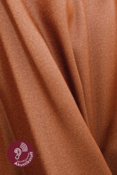 Bricoflor Blackout Curtain With Concealed Loops  - Orange-Terracotta - 2,45 X 1,40 M - Plain - thumbnail 4