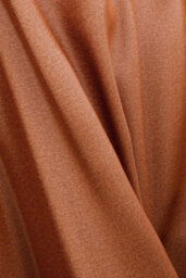 Bricoflor Blackout Curtain With Concealed Loops  - Orange-Terracotta - 2,45 X 1,40 M - Plain - thumbnail 2