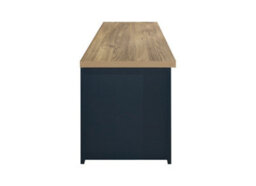 Birlea Highgate Large Tv Unit Navy Blue & Oak - thumbnail 5