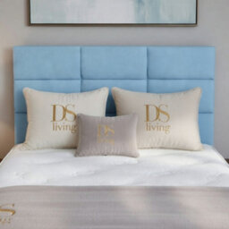 DS Living Opal Sky Blue Super King Four Drawer Divan Bed - thumbnail 3