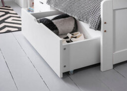 Nöa & Nani Noa & Nani Day Bed With Pull Out Drawers And Shelves In Classic White Eva - thumbnail 4