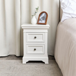 Melody Maison Large 7 Drawer Chest Of Drawers & Pair Of Bedside Tables - Daventry Ivory Range - thumbnail 5