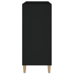 Vidaxl Record Cabinet Black 84.5X38X89 Cm Engineered Wood - thumbnail 6