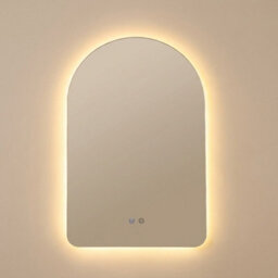 Living And Home 500 X 800mm Frameless Led Bathroom Mirror With Demister, Dimmable 3 Colour Temperature - thumbnail 2