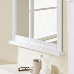 Sobuy Bzr212-W, Bathroom Mirror Cabinet Wall Mounted Bathroom Cabinet With Shelf,white,w60Xd6Xh53.5 - thumbnail 6