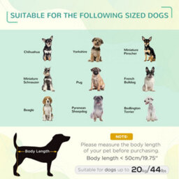 Pawhut Pet Puppy Raised Bed Cot Dog Cat Elevated Cots Trampoline Indoor Outdoor - thumbnail 6