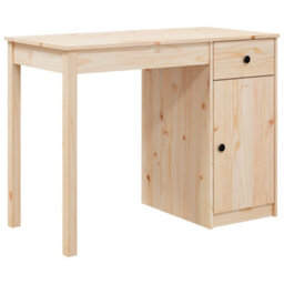 Vidaxl Desk 100X50X75 Cm Solid Wood Pine Desks - thumbnail 2