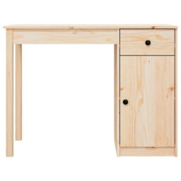 Vidaxl Desk 100X50X75 Cm Solid Wood Pine Desks - thumbnail 6