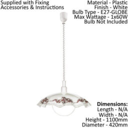 Height Adjustable Pendant Ceiling Light In White, Purple, And Black Satin Glass - thumbnail 2