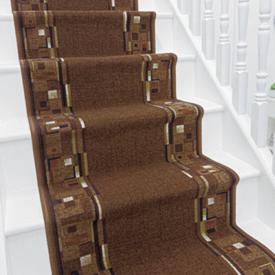 Bombay Stair Runner - Hardwearing, Non-Slip & Durable Carpet For Stairs & Staircases, Multiple Lengths - image 1