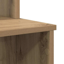 Walplus Desk With Storage With Shelf Artisan Oak 120.5 X 44 X 88.5 Cm - thumbnail 9