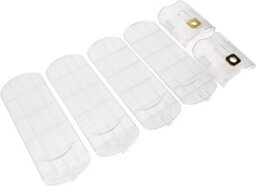 Hygrad Built to Survive Clear Adjustable Acrylic Shoe Slot Organizer 12 Pack Stackable Space Saver Rack For Closet & Wardrobe, 3-Height Shoe Holder Gold - thumbnail 4