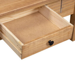 Berkfield Coffee Table 100X60X45 Cm Solid Pine Wood Panama Range - thumbnail 8