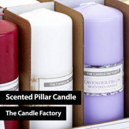 Fresh Linen 15Cm Pillar Candle Luxury Scented White Decor - thumbnail 2