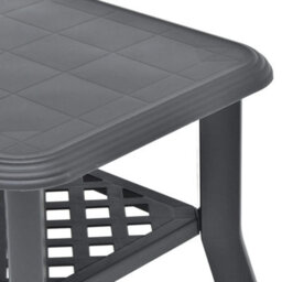 Vidaxl Coffee Table Anthracite 90X60X46 Cm Plastic - thumbnail 5
