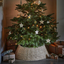 Ivyline Sustainable Seagrass Foldable Round Tree Skirt H26Cm W62Cm - thumbnail 1