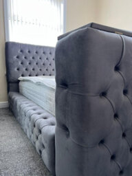Stratus Interiors Ambassador Tv Bed - Luxury Upholstered Bed With Built-In Tv Lift - Divan Ottoman Storage - King - thumbnail 4