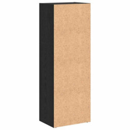 Berkfield Bookcase Black Oak 40 X 30 X 114 Cm Engineered Wood - thumbnail 6
