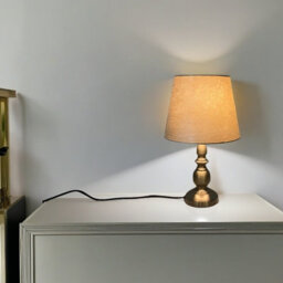 Modern Velvet Tapered Lampshade Silver Fabric Shade For Ceiling Pendant Or Table Lamp 9 Inch - thumbnail 6