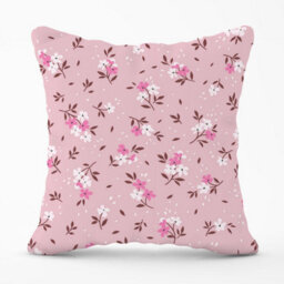 Warren Reed Designer Pretty Pink Flower Pattern Outdoor Cushion 45Cm X 45Cm - thumbnail 1