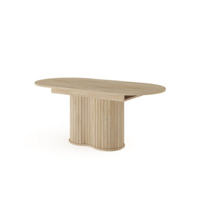 Arte Lovi Extending Dining Table 180Cm - Oak Cremona Modern Table With Smooth Extension Mechanism - image 1
