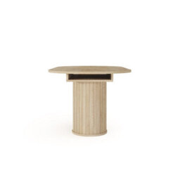 Arte Lovi Extending Dining Table 180Cm - Oak Cremona Modern Table With Smooth Extension Mechanism - thumbnail 8