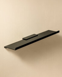 Cosmic Bathroom Shelf, Bathroom Organizer, 40Cm, Black, , Architect S+ Collection - thumbnail 2