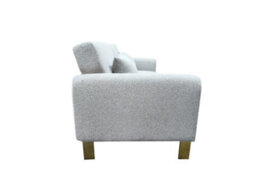 DS Living Como 2 Seater Sofa Bed In Grey Or Silver - thumbnail 5