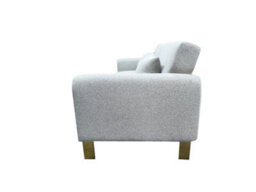DS Living Como 2 Seater Sofa Bed In Grey Or Silver - thumbnail 6
