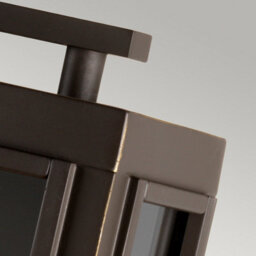 Luminosa Lighting Elstead Hinkley Sutcliffe Outdoor 1 Light Wall Lantern Oil Rubbed Bronze Ip44 - thumbnail 3