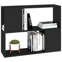 Berkfield Classic Tv Cabinet Black 80X24X63 Cm Engineered Wood - thumbnail 4