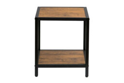 Aspect Furniture Westwood Industrial Side End Table, Vintage/black - thumbnail 3