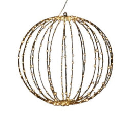 Samuel Alexander 40Cm Light Up Christmas Twinkle Orb With 240 Warm White Leds - thumbnail 4