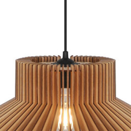 Nordlux Manago Wood Pendant Light Easy Assemble Brown,mains - thumbnail 6