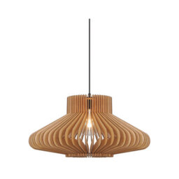 Nordlux Manago Wood Pendant Light Easy Assemble Brown,mains