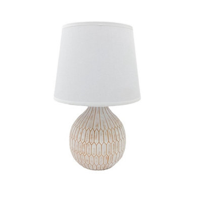 Minster 9 Inch Shade Table Lamp - L22 X W22 X H36 Cm - image 1