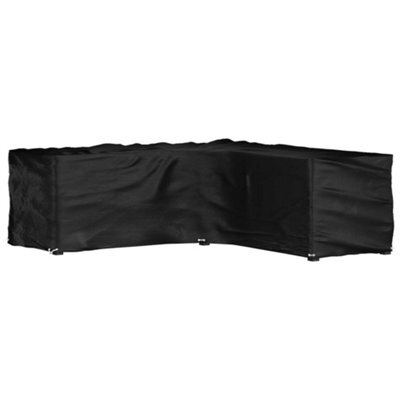Walplus L-Shaped Outdoor Garden Furniture Cover 16 Eyelets 285X285X90 Cm - image 1