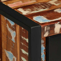Vidaxl Sideboard Multicolour 55X35X70 Cm Solid Wood Reclaimed - thumbnail 8