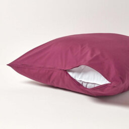 Homescapes Plum Continental Egyptian Cotton Pillowcase 200 Tc, 60 X 60 Cm - thumbnail 3
