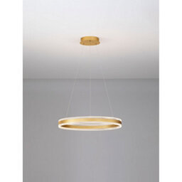 Luminosa Lighting Luminosa Alaro 60Cm Integrated Led Pendant Ceiling Light Brass Gold Triac Dimmable Led 46W 3067Lm 3000K - thumbnail 4