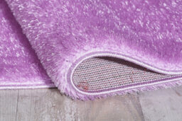 Smart Living Shaggy Soft Area Rug, Fluffy Living Room Carpet, Kitchen Floor, Bedroom Ultra Soft Rugs 160Cm X 230Cm - Lilac - thumbnail 4