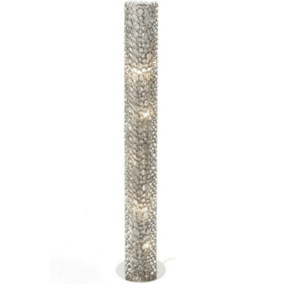Buttercup Farm Venus Tube G9 40W Standard Lamp - Iron - L25 X W25 X H152 Cm - Silver - image 1