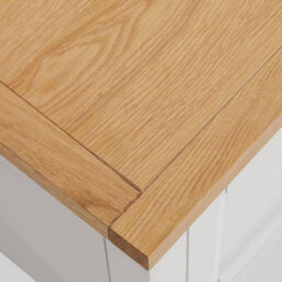 Farro Xl White 2 Door Sideboard Cabinet Fully Assembled - By Roseland Furniture - thumbnail 5